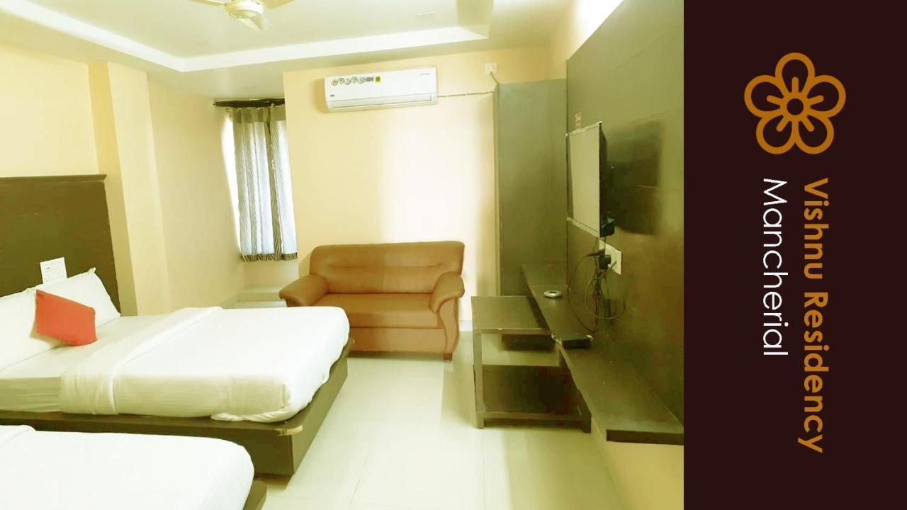 Vishnu Residency Mancherial Mancherāl エクステリア 写真