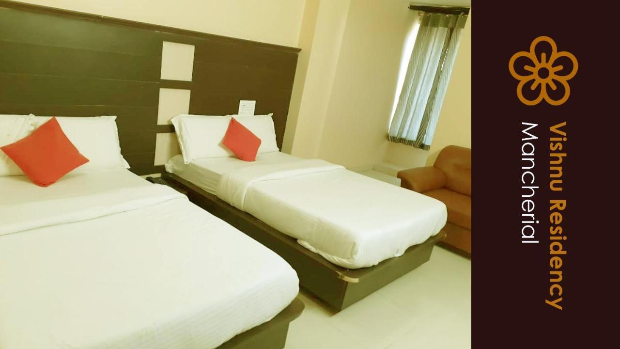 Vishnu Residency Mancherial Mancherāl エクステリア 写真